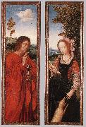 MASSYS, Quentin John the Baptist and St Agnes Spain oil painting artist